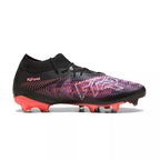 Basket Puma Future 8 Match Fg - Noir Et Rouge