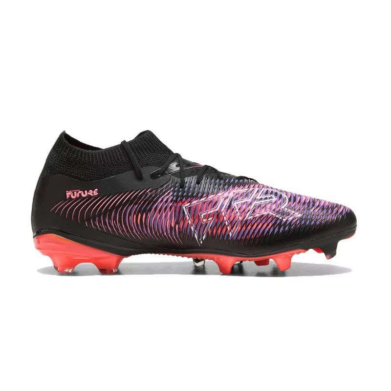 Basket Puma Future 8 Match Fg - Noir Et Rouge