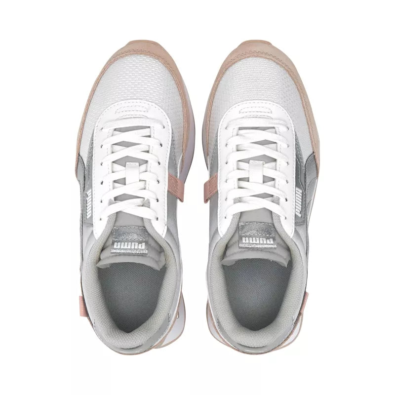 Basket Puma Future Rider Junior - Blanc