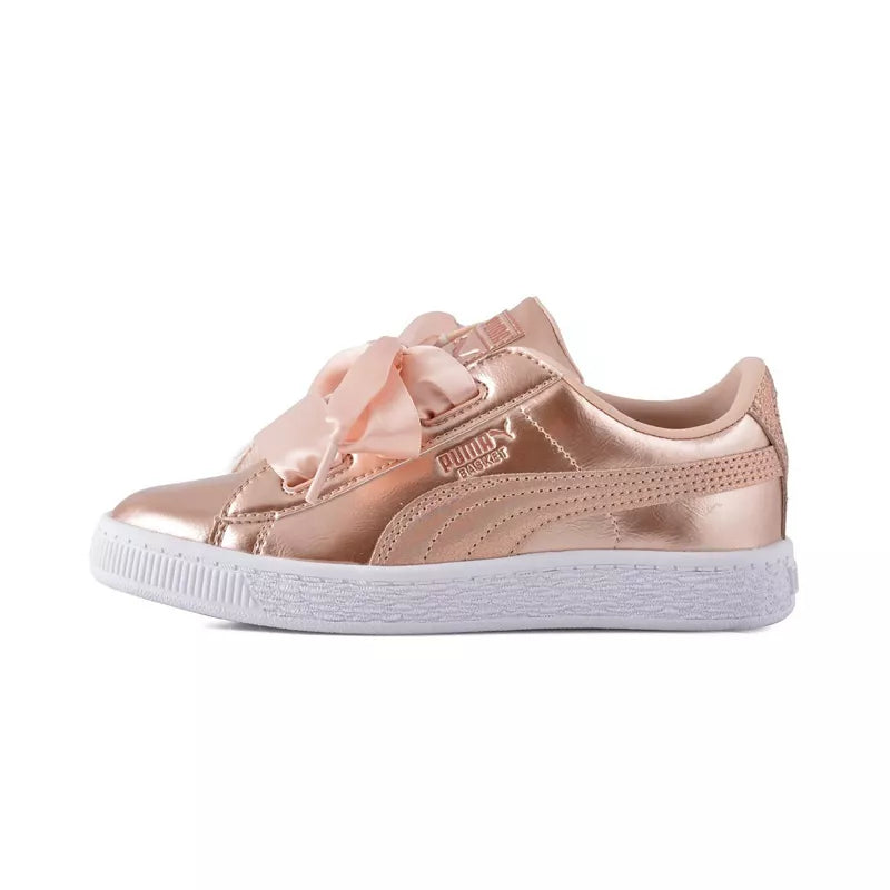 Basket Puma Heart Lunar Lux Cadet - Rose, Blanc.