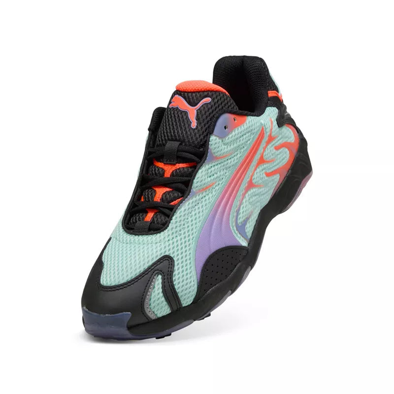 Basket Puma Inhale - Vert, Noir, Orange, Violet