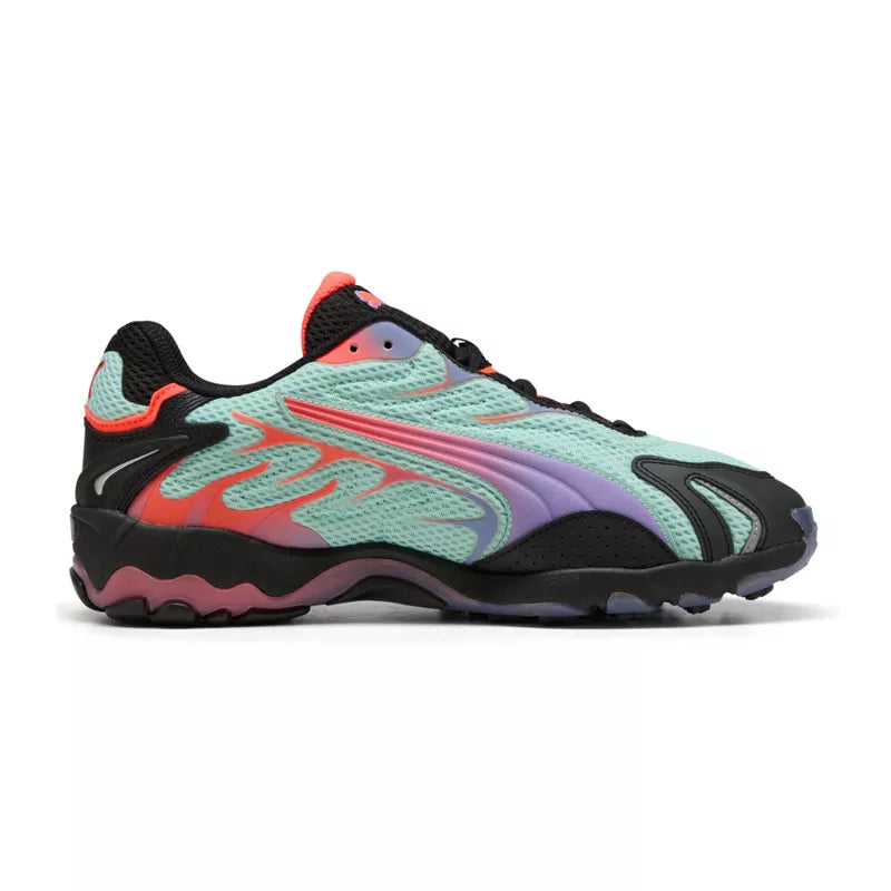 Basket Puma Inhale - Vert, Noir, Orange, Violet