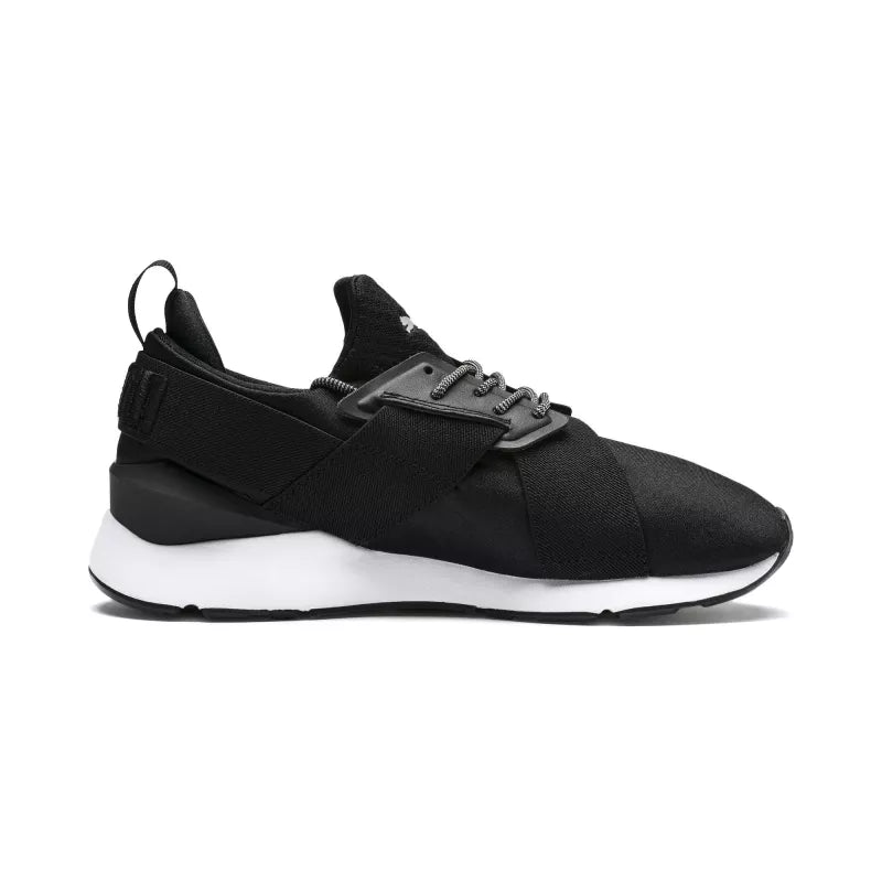Basket Puma Muse Satin En Pointe - Noir