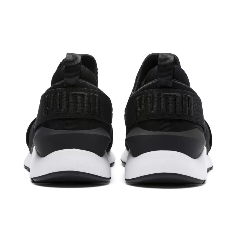 Basket Puma Muse Satin En Pointe - Noir