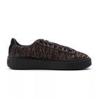 Basket Puma Platform Velvet Rope - Noir Et Jaune
