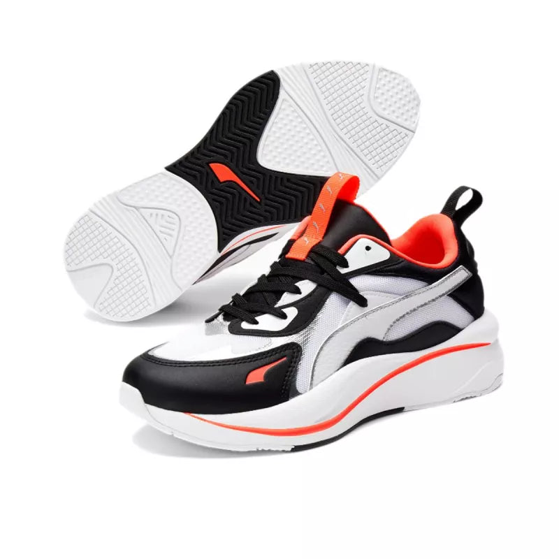 Basket Puma Rs-Curve Glow - Blanc, Noir, Orange .