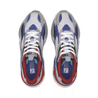 Basket Puma Rs-X3 Puzzle - Blanc, Bleu, Rouge .