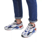 Basket Puma Rs-X3 Puzzle - Blanc, Bleu, Rouge .