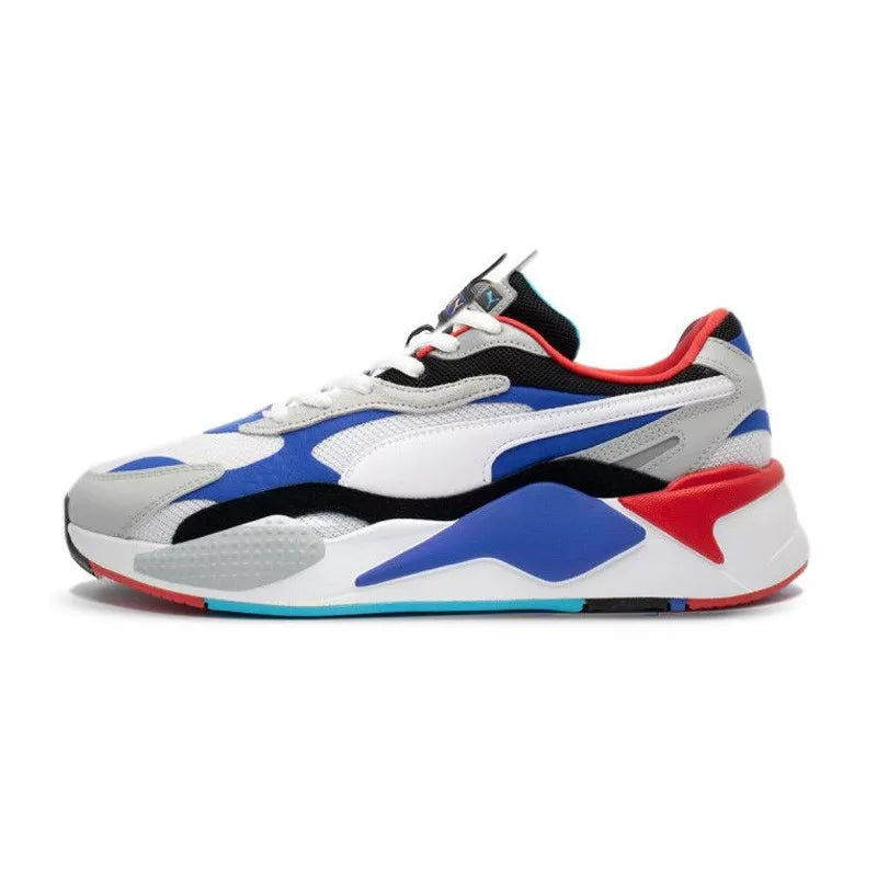 Basket Puma Rs-X3 Puzzle - Blanc, Bleu, Rouge .