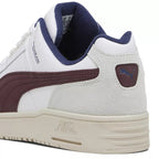 Basket Puma Slipstream Lo Retro - Blanc Et Rouge
