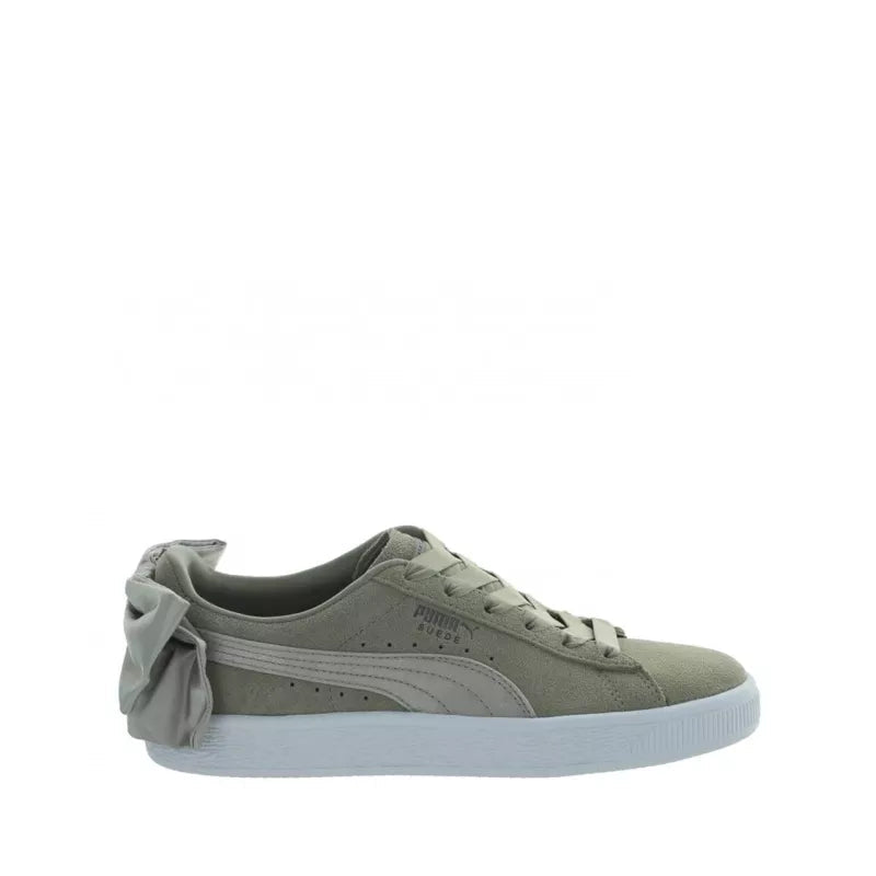Basket Puma Suede Bow Satin - Gris