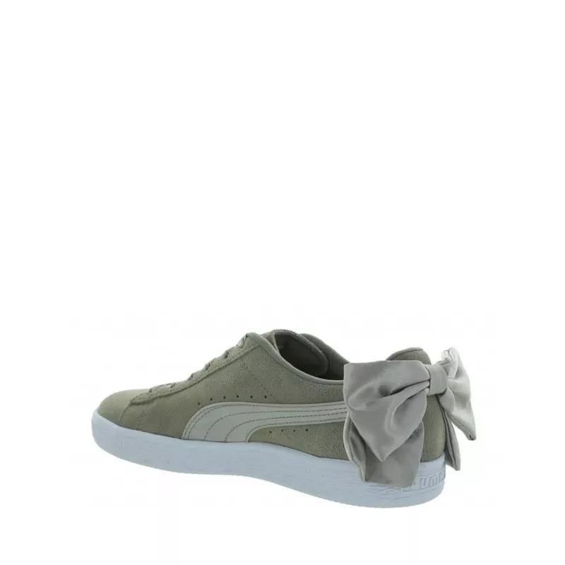 Basket Puma Suede Bow Satin - Gris