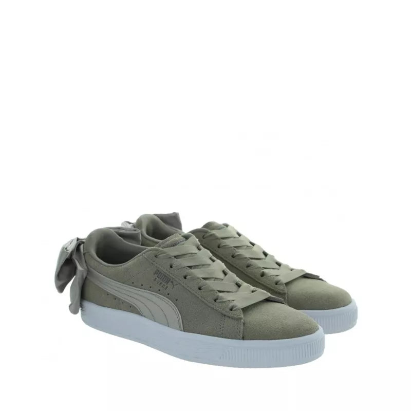 Basket Puma Suede Bow Satin - Gris