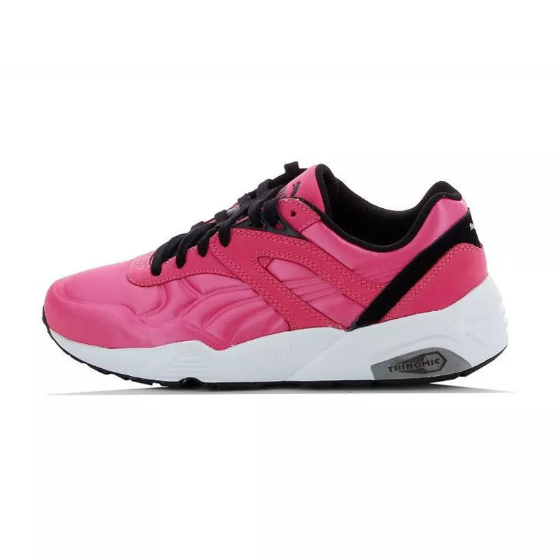 Basket Puma Trinomic R698 Matt And Shine - Rose, Noir, Blanc.