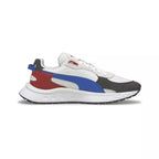 Basket Puma Wild Rider Rollin - Noir, Blanc, Rouge, Bleu.