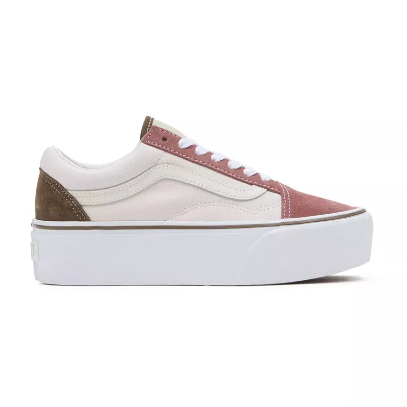 Baskets Authentic Stackform - Rose/Marron - Femme