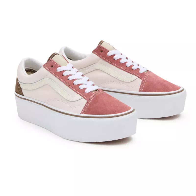 Baskets Authentic Stackform - Rose/Marron - Femme