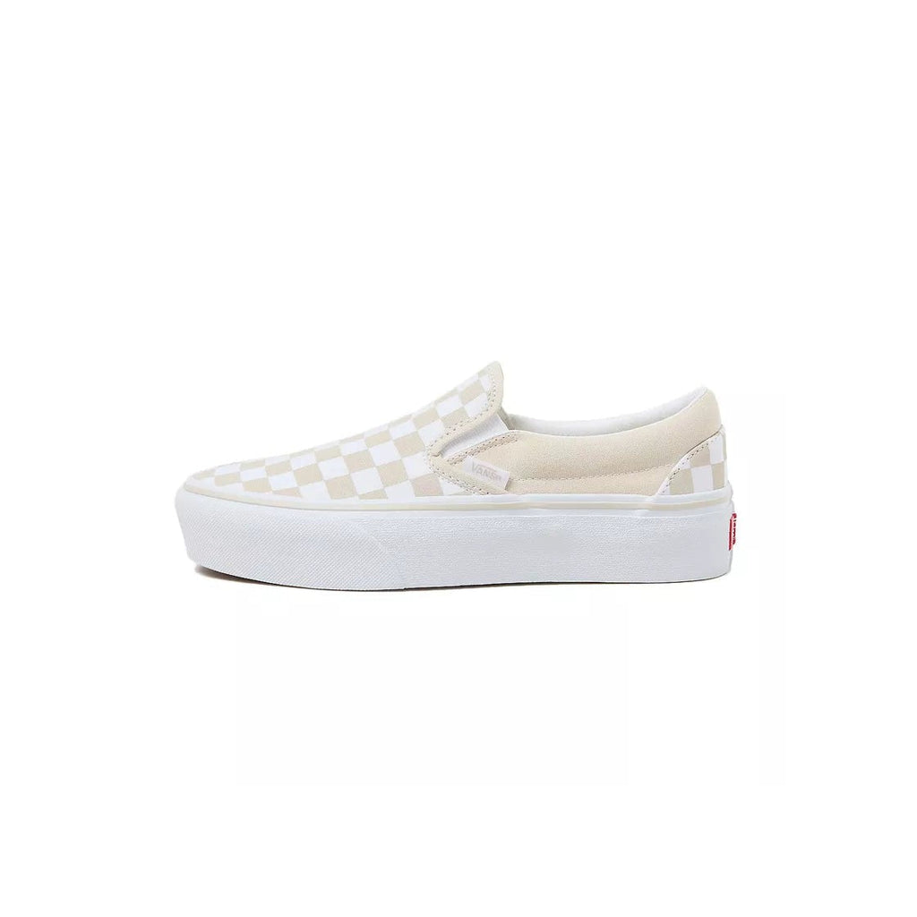 Baskets Classic Slip-On Platform - Beige - Femme