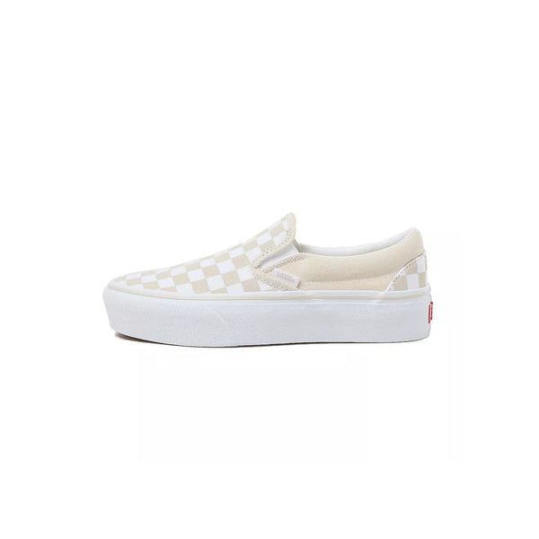 Baskets Classic Slip-On Platform - Beige - Femme