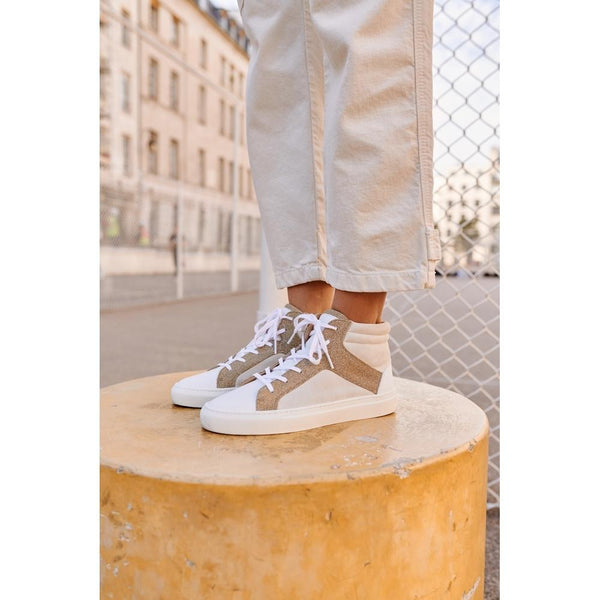 Basket Yves - Blanc - Femme - Canal Saint Martin* - The Bradery