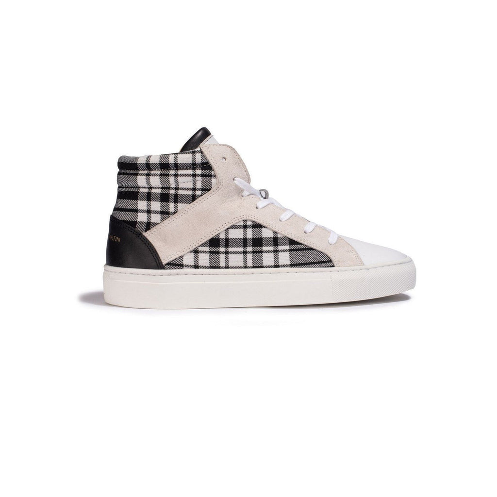 Basket Yves - Tartan - Femme - Canal Saint Martin* - The Bradery