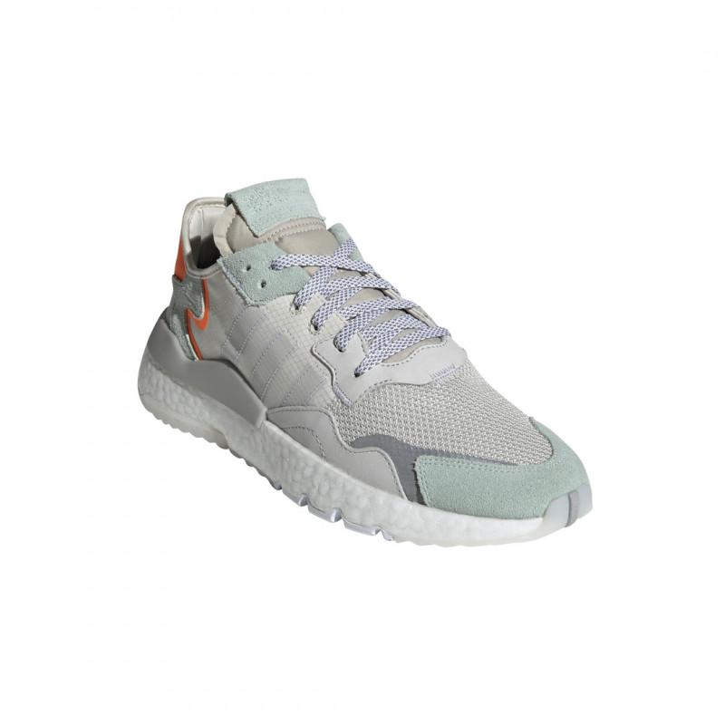 Baskets Adidas Originals Nite Jogger Gris / Blanc - Homme - Adidas - The Bradery