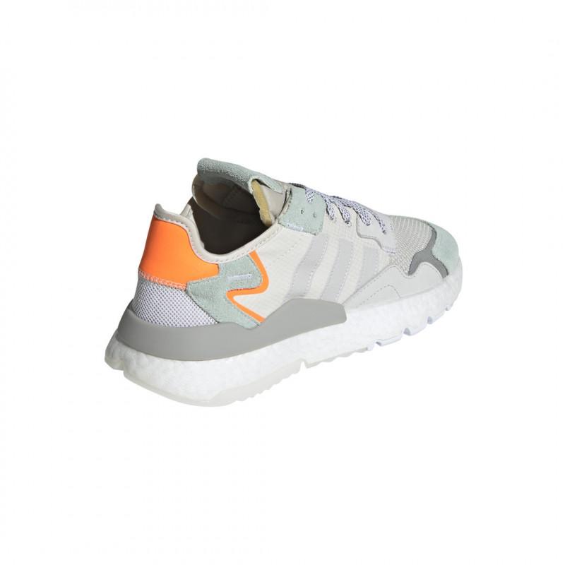 Baskets Adidas Originals Nite Jogger Gris / Blanc - Homme - Adidas - The Bradery