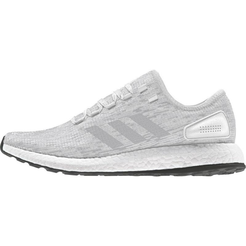 Baskets Adidas Originals Pure Boost Blanc / Gris - Homme - Adidas - The Bradery