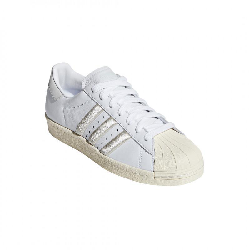 Baskets Adidas Originals Superstar 80S Blanc - Stan Smith & Superstar - Adidas1 - The Bradery