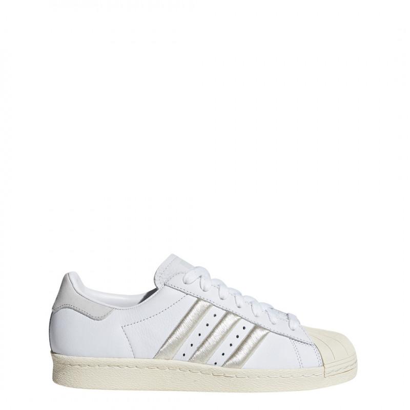 Baskets Adidas Originals Superstar 80S Blanc - Stan Smith & Superstar - Adidas1 - The Bradery