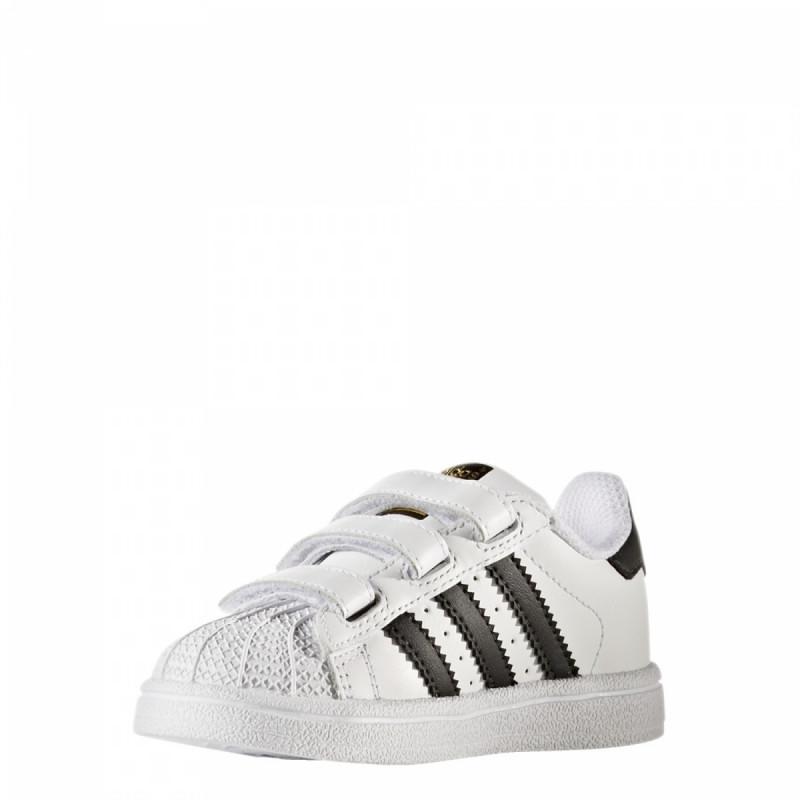 Baskets Adidas Originals Superstar Blanc / Noir - Bébé - Adidas - The Bradery