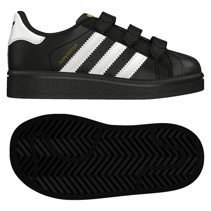 Baskets Adidas Originals Superstar - Noir - Bébé - Adidas - The Bradery