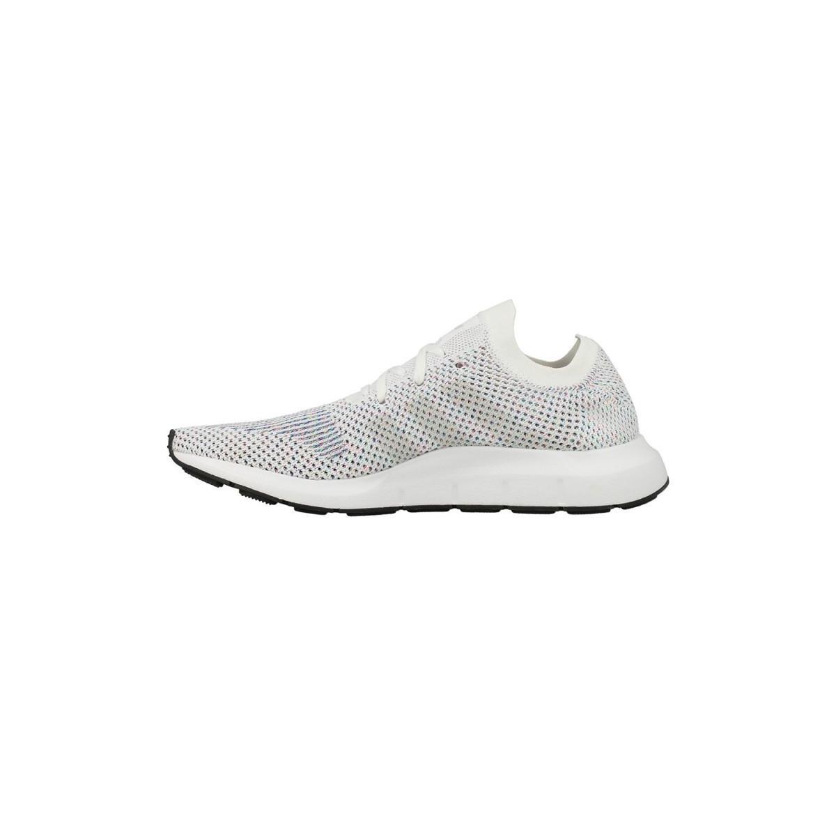 Baskets Adidas Originals Swift Run Primeknit Blanc / Gris - Baskets - Adidas1 - The Bradery