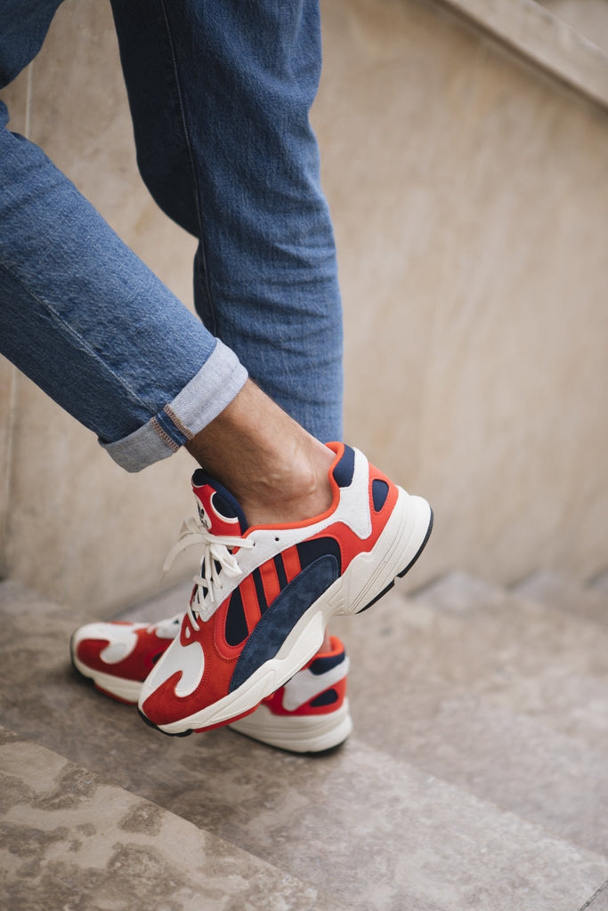 Baskets Adidas Originals Yung-96 Rouge / Blanc - Adidas2 - The Bradery