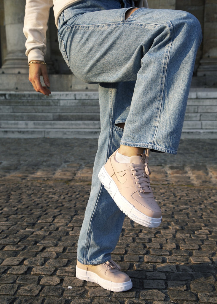 Baskets Air Force 1 Pixel - Beige - Femme - Nike - Nike - The Bradery