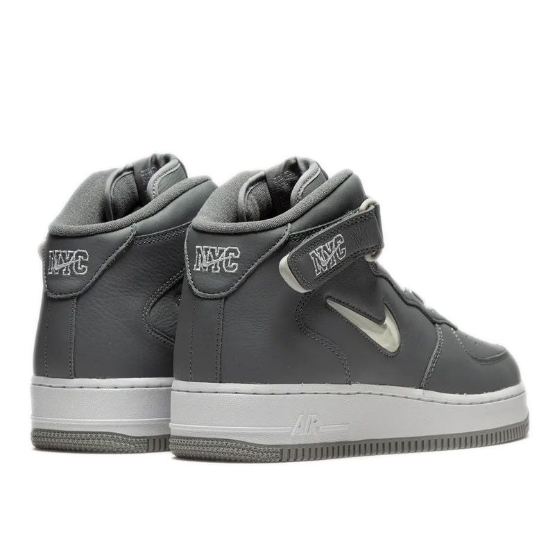 Baskets Air Force Mid Jewel Nyc - Homme - Gris - Nike2 - The Bradery