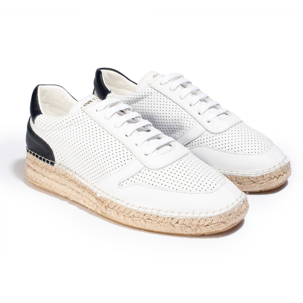 Baskets Antoine - Blanc - Homme - Canal Saint Martin* - The Bradery