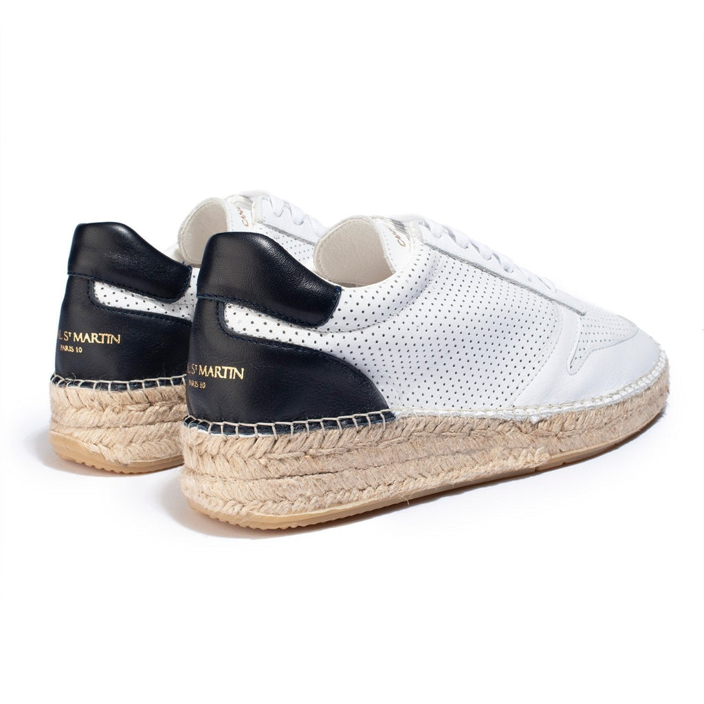 Baskets Antoine - Blanc - Homme - Canal Saint Martin* - The Bradery