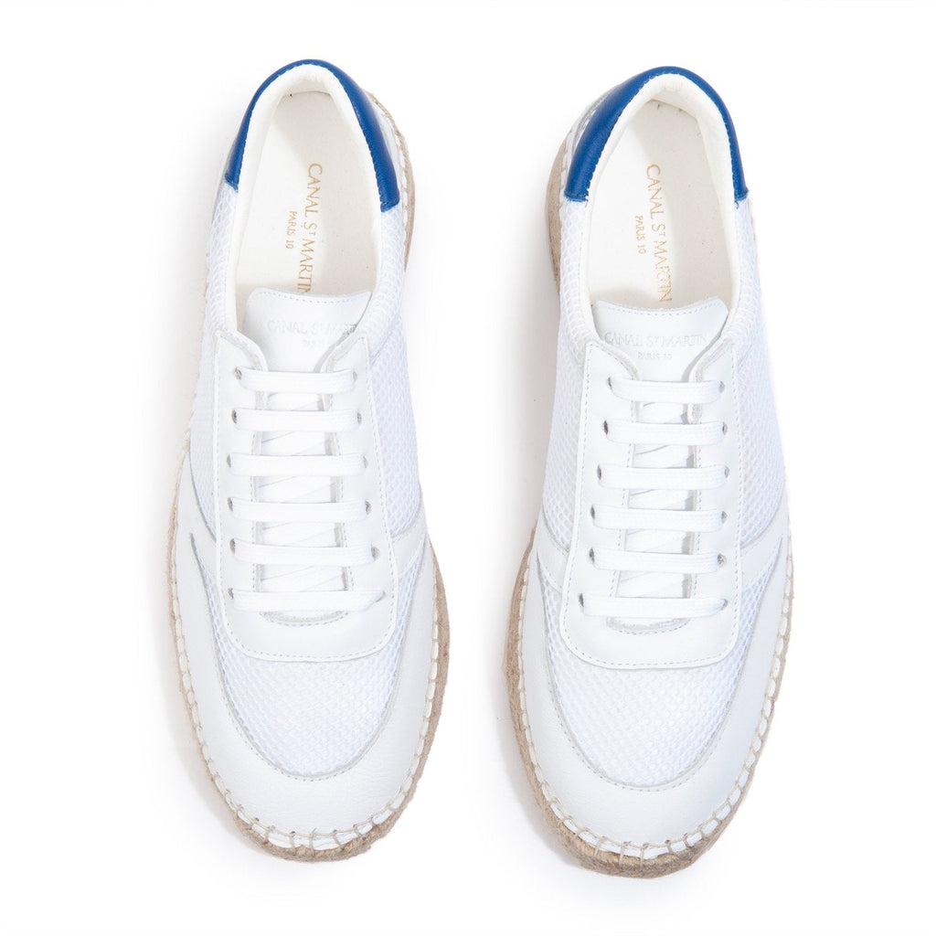 Baskets Antoine Light - Blanc - Homme - Canal Saint Martin - The Bradery