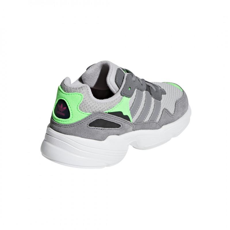 Baskets Cadet Adidas Originals Yung-96C - Gris - Enfant CHAUSSURE Adidas