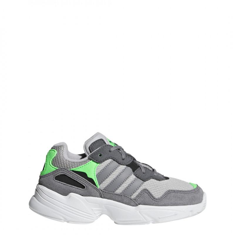 Baskets Cadet Adidas Originals Yung-96C - Gris - Enfant CHAUSSURE Adidas