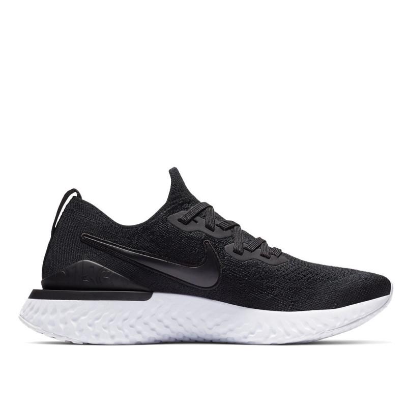 Baskets Epic React Flyknit 2 - Noir - Femme - Nike - The Bradery