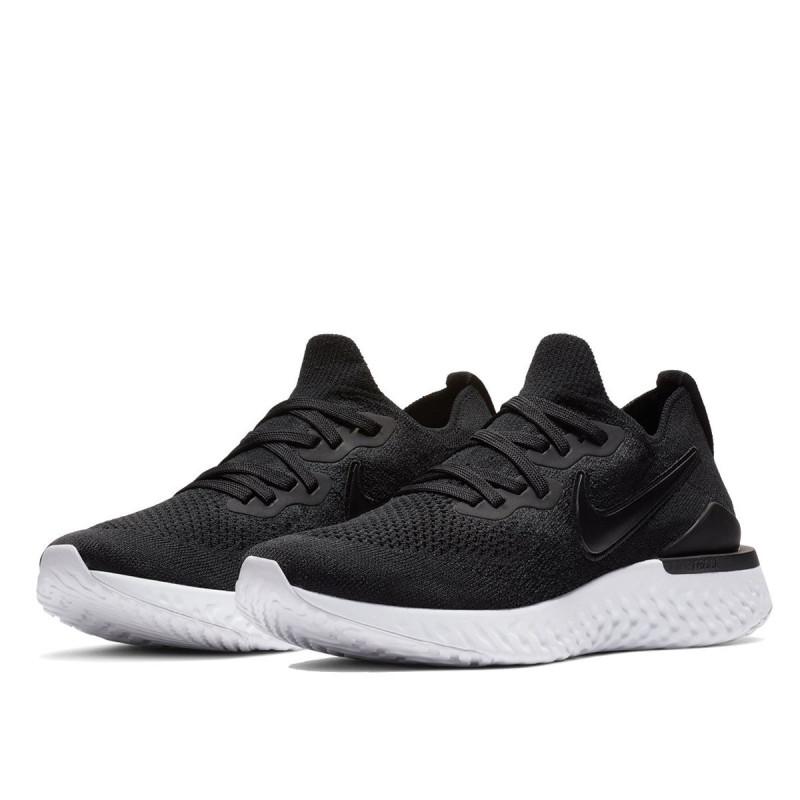 Baskets Epic React Flyknit 2 - Noir - Femme - Nike - The Bradery