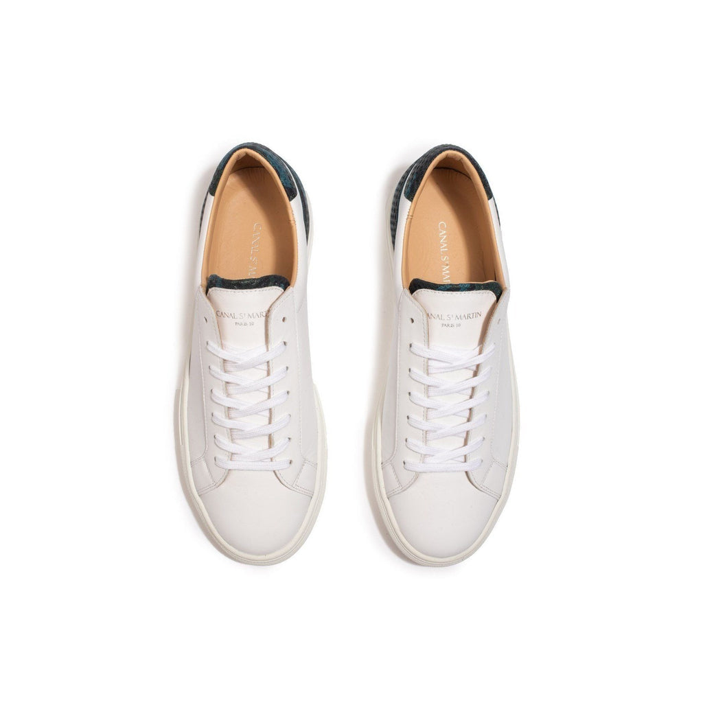 Baskets Eugene - Army Vert - Homme - Canal Saint Martin* - The Bradery