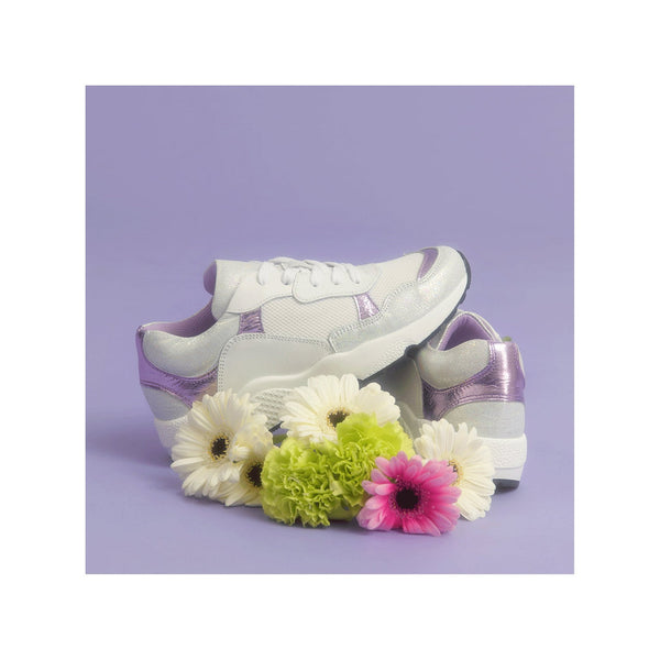 Baskets Jacques - Lilas - Femme - Canal Saint Martin* - The Bradery