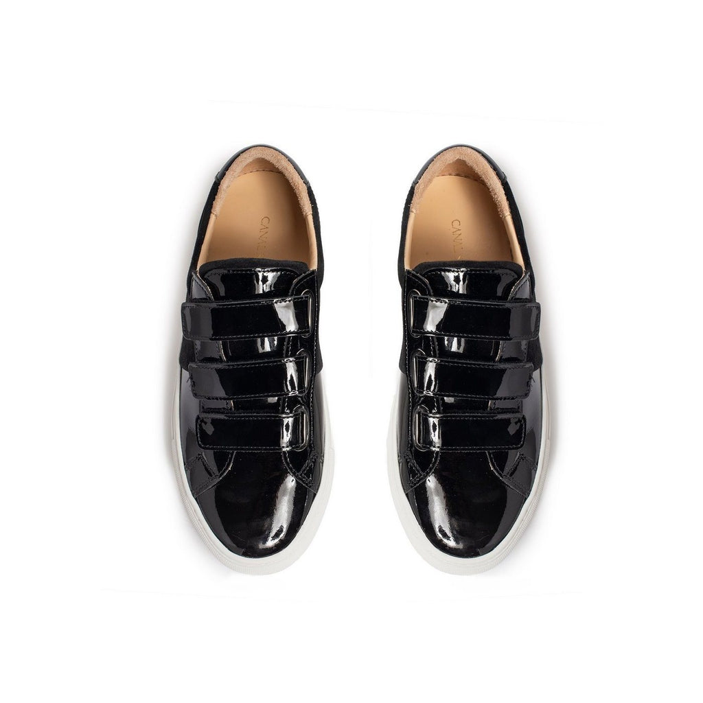 Baskets Jules AH20 - Vernis Noir - Femme - Canal Saint Martin* - The Bradery