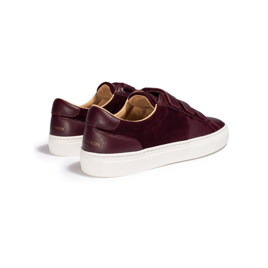 Baskets Jules - Bordeaux Bis - Femme - Canal Saint Martin* - The Bradery