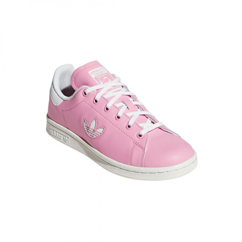 Baskets Junior Adidas Originals Stan Smith Gs - Rose - Junior CHAUSSURE Adidas