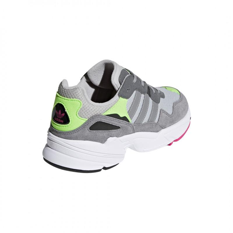 Baskets Adidas Originals Yung-96 J Gris / Vert - Baskets - Adidas1 - The Bradery