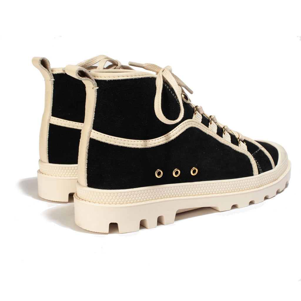 Baskets Kamp - Noir - Femme - Canal Saint Martin* - The Bradery